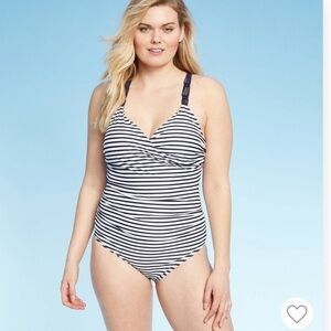 Kona Sol Shirred Macrame Strap One-piece
